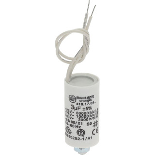 DUCATI CAPACITOR 3µF C/CABLE 450V 50/60Hz
