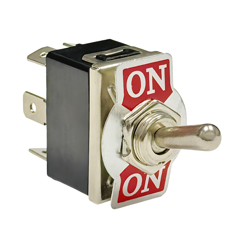 SWITCH, TOGGLE, DPDT, 15A 120/250V