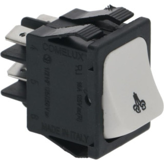 WHITE  PUSH-BUTTON FOR MARZOCCO L286/1