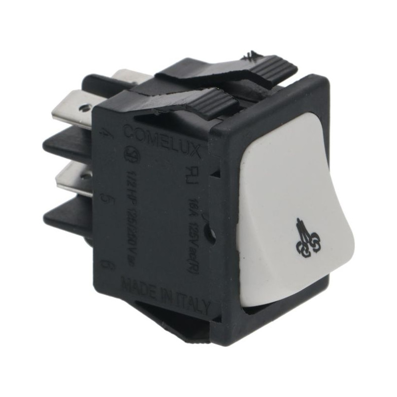 WHITE  PUSH-BUTTON FOR MARZOCCO L286/1