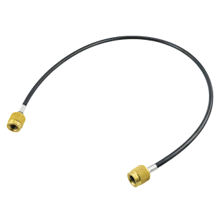 THERMOPLASTIC SERVICE HOSE  24" WITH 1/4 SAE FEMALE