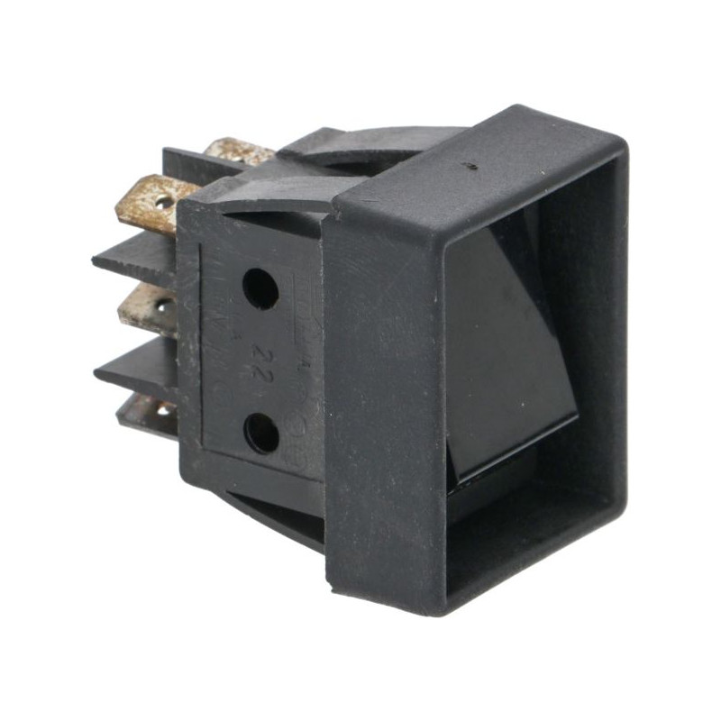ROCKER SWITCH BLACK 16A 120/220V