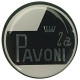 PAVONI 380000 LOGO STICKER BLACK
