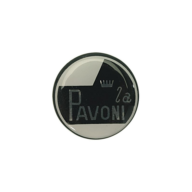 PAVONI 380000 LOGO STICKER BLACK