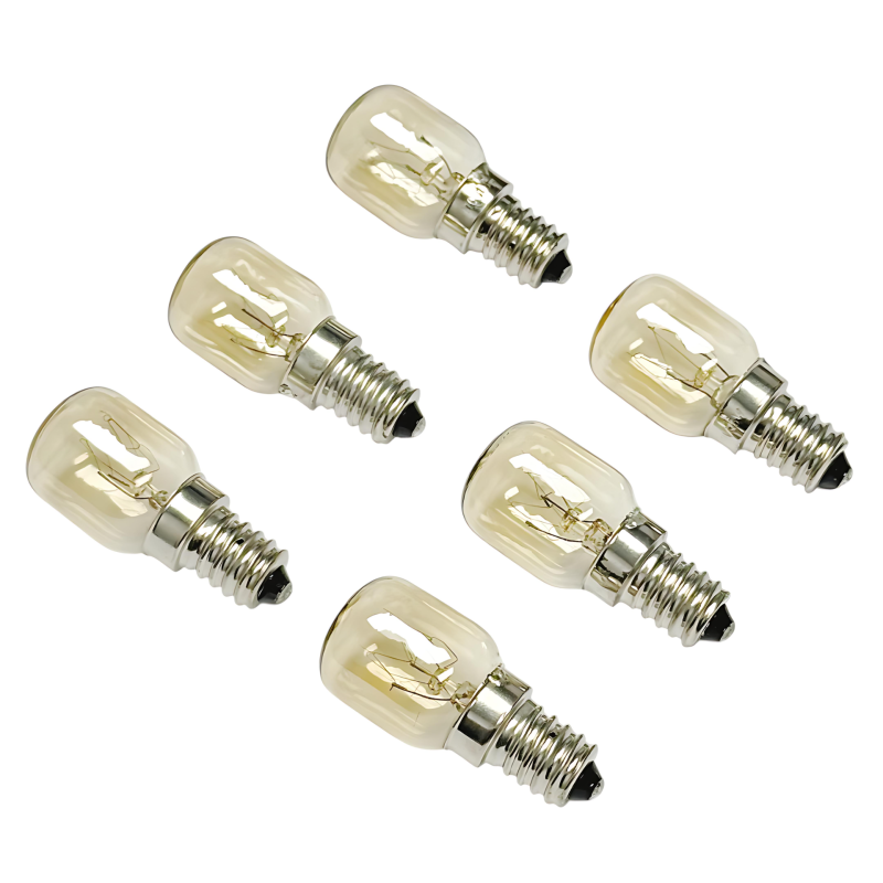 LIGHT BULB E14 15W 110V KIT 6 PCS
