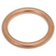 ROUND COPPER GASKET ø 23x17x3 mm