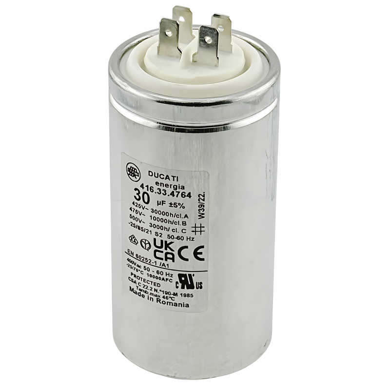 RUNNING CAPACITOR DUCATI 30µF 450V