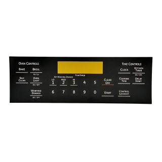 GE WB27K10277 PANEL OVERLAY