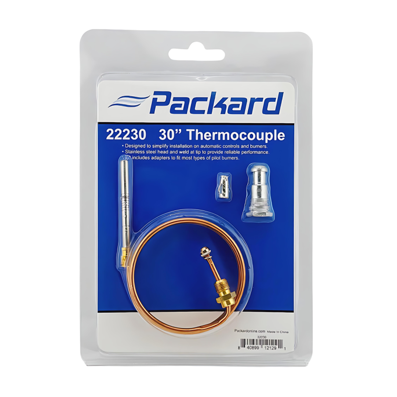 THERMOCOUPLE WITH FITTING 30"