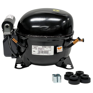 COMPRESSOR NEK2117GK 115V 60HZ 1/4HP R404A