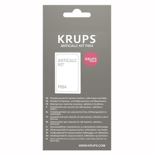 KRUPS F054 DESCALING POWDER FOR KETTLES COFFEE AND ESPRESSO MAKERS FULLY AUTO