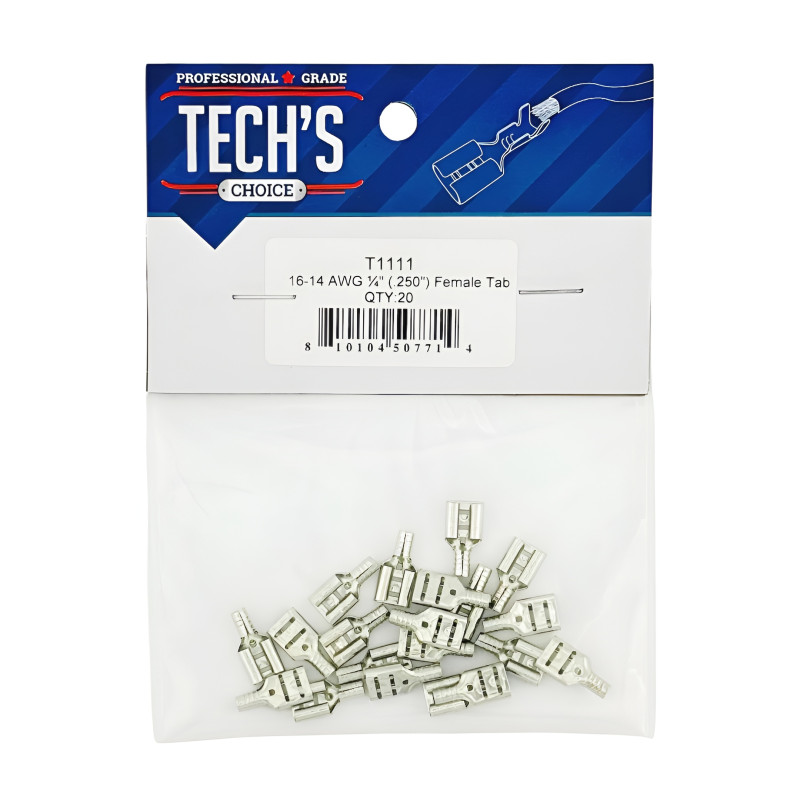 HIGH TEMPERATURE THERMINAL FEMALE 16-14 AWG PACK 20