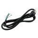 POWER CORD BLACK
