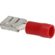 CABLE TERMINAL RED F 6.3x0.8 mm 100 PCS