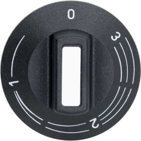 BLACK KNOB ø 50 mm 0-1-2-3