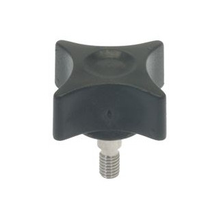 KNOB BLACK 04.BA0022.01N FROSTY