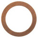 FLAT GASKET OF COPPER ø 22x17x1.5 mm