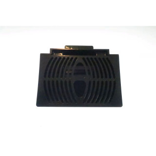 SPM 02.IP0019.BLK DRIP TRAY WITH GRATE BLACK