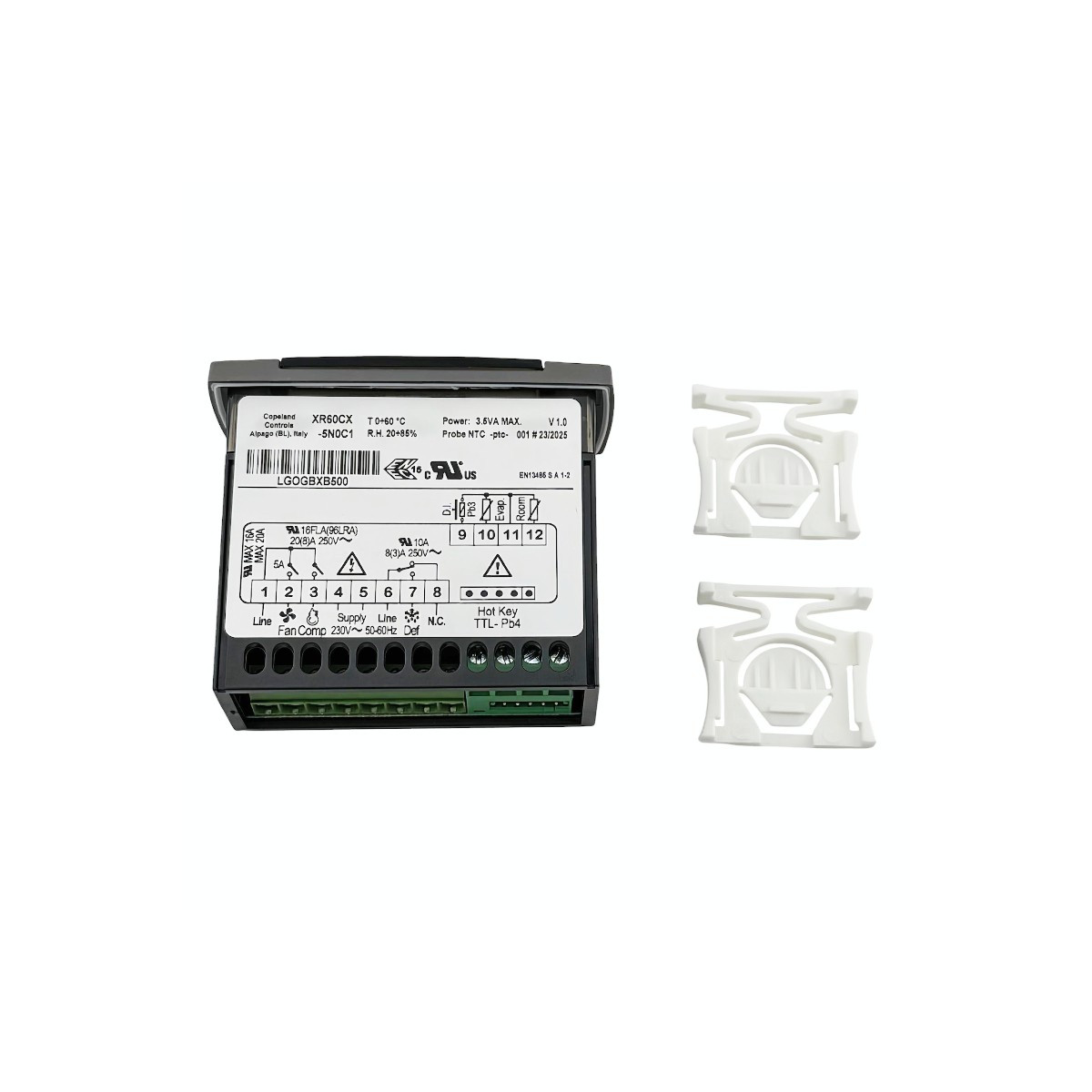 DIXELL CONTROLLER XR60CX-5N0C1 230V 50/60Hz