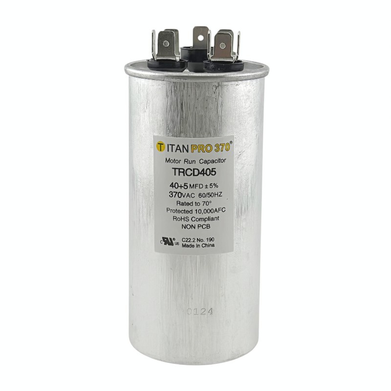 RUN CAPACITOR 40+5 MFD 370V