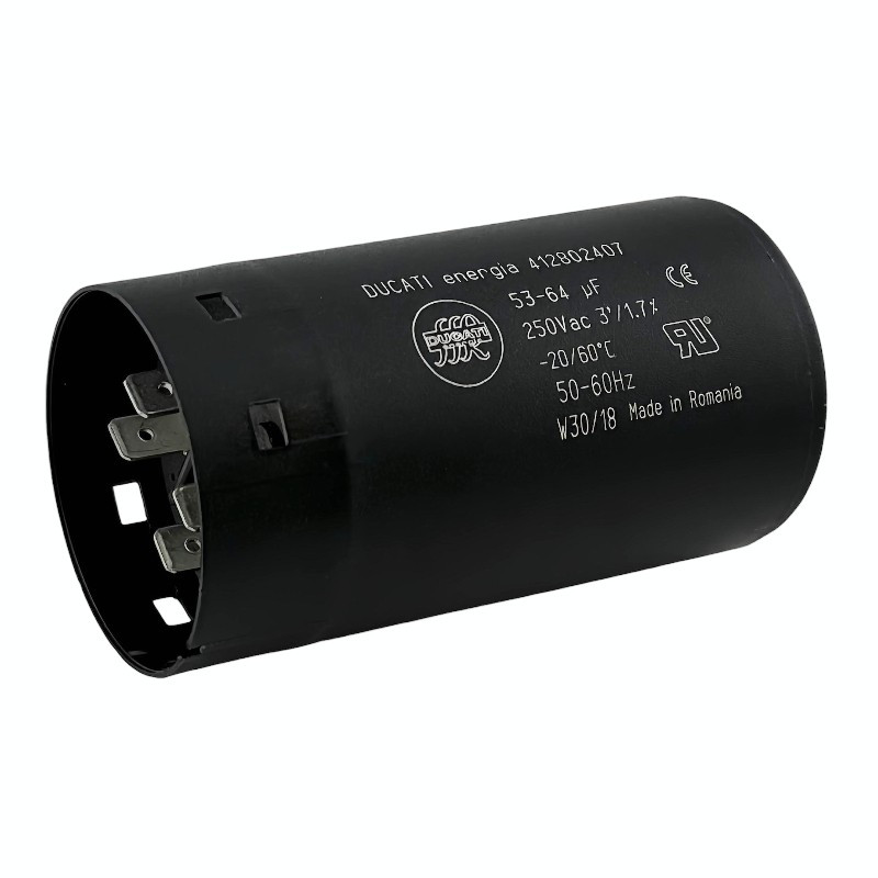 DUCATI STARTING CAPACITOR 53/64 µF  250V