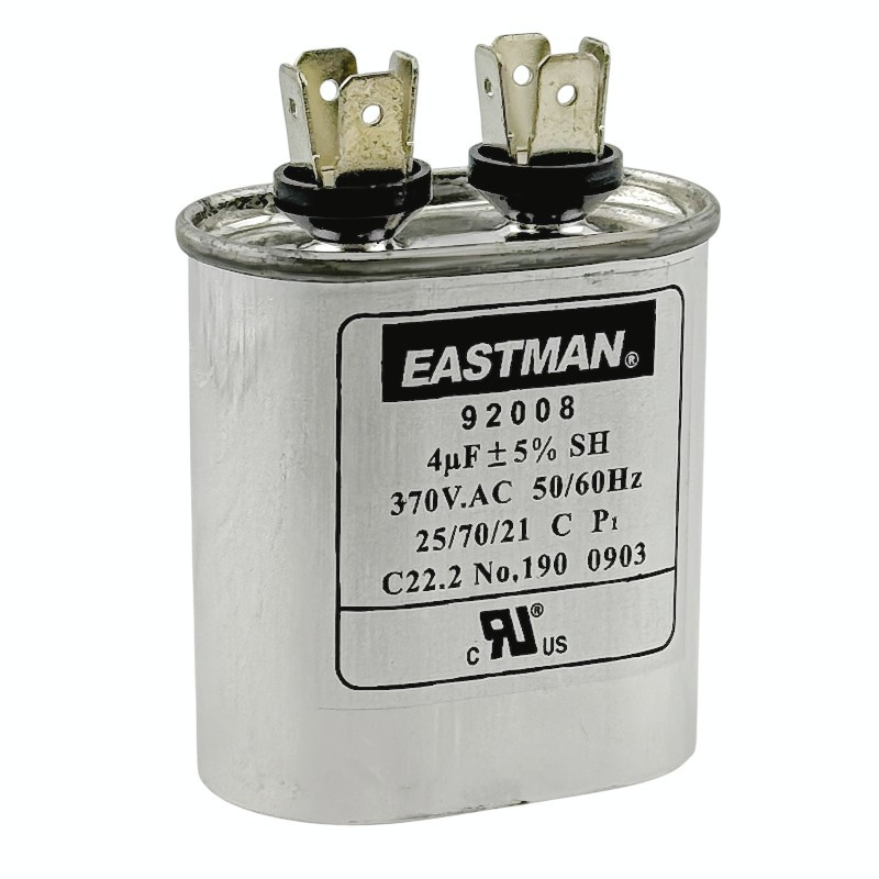 RUN CAPACITOR 4 MFD 370 V OVAL