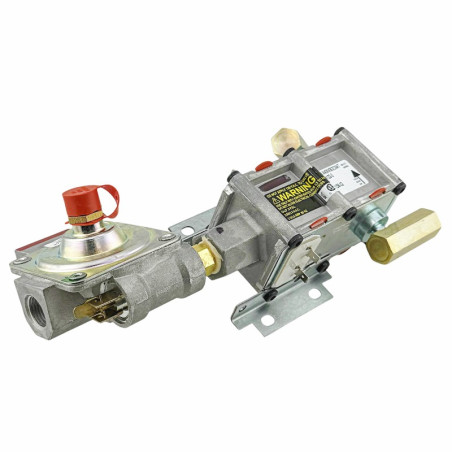 OVEN GAS VALVE AND REGULATOR ASSEMBLY