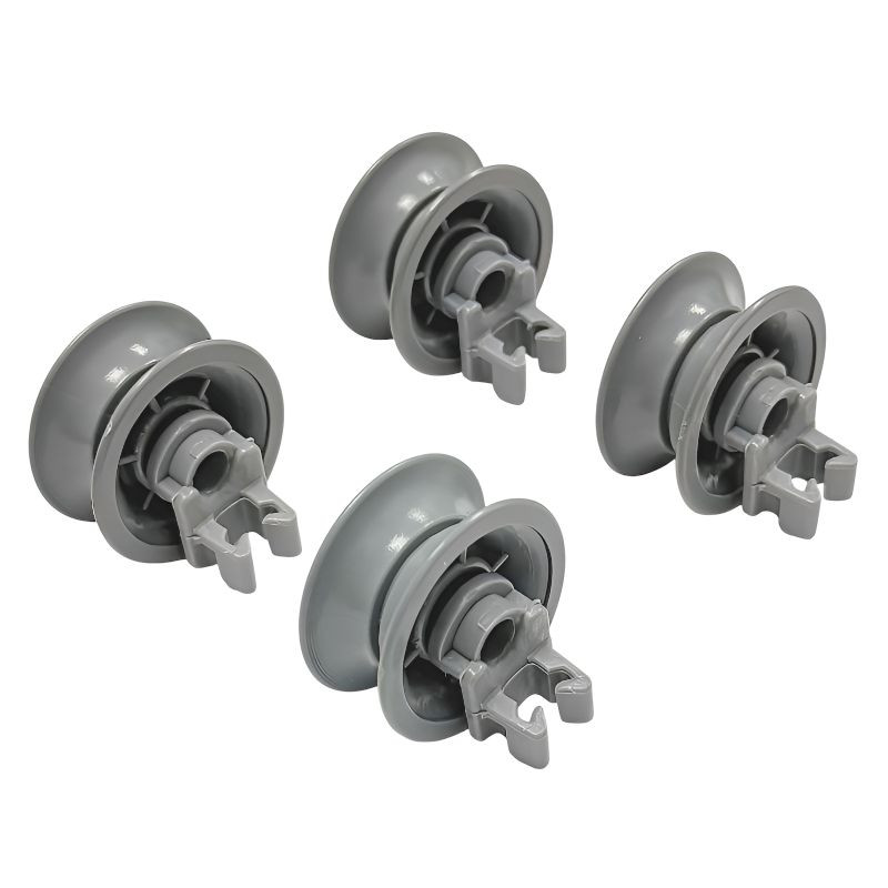 00611666 DISHWASHER RACK SCROLLING UPPER WHEEL KIT FOR BOSCH