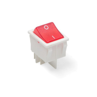 ROCKER SWITCH WHITE 125/250V 20A