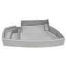 DRIP TRAY SILVER 9965300414, 0327.006.660