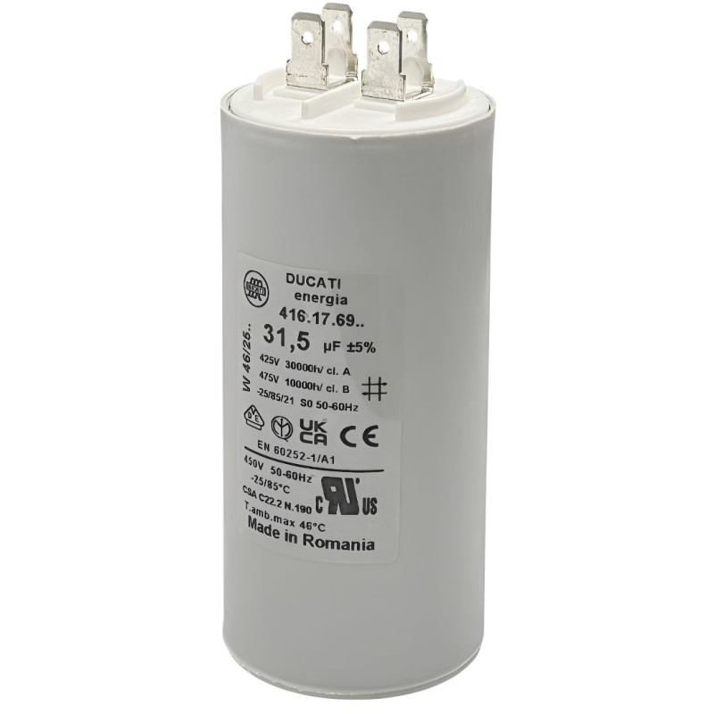 DUCATI CAPACITOR 31,5MF 450v 50/60z