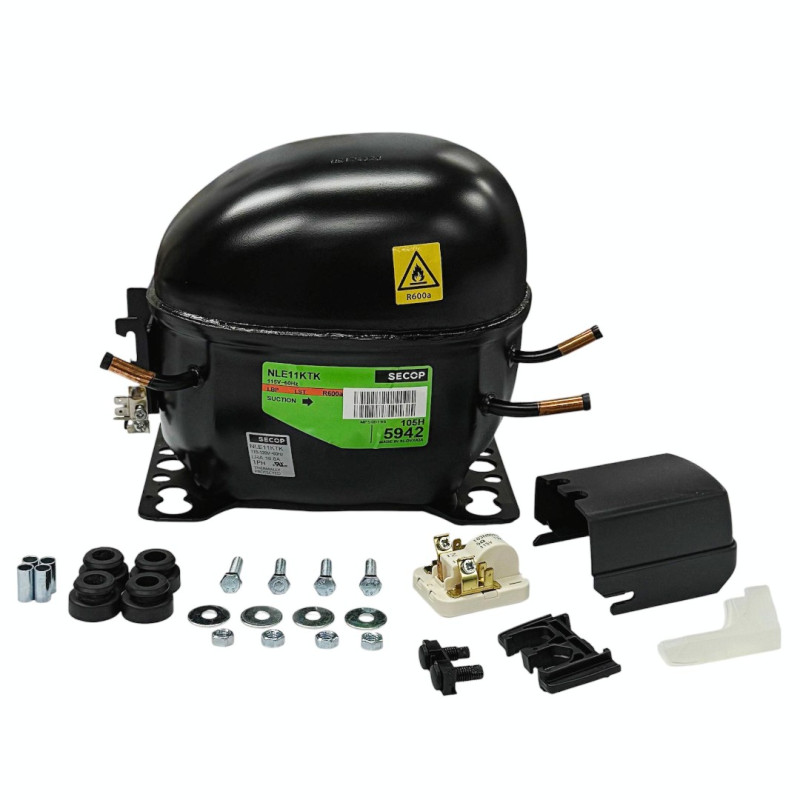 COMPRESSOR NLE11KTK 115V 60HZ R600A