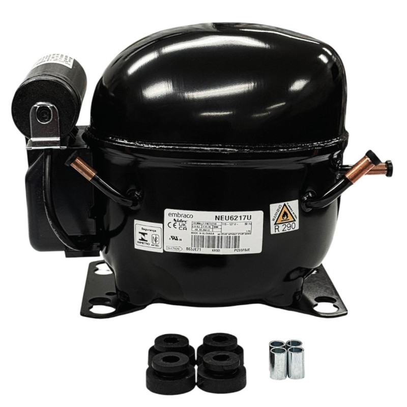 COMPRESSOR NEU6217U 115/127V 60HZ R290