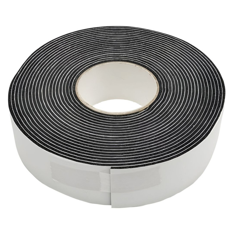 BLACK FOAM INSULATION TAPE 1/8" x 2" x 30 Ft