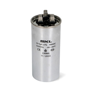 AIR CONDITIONING CAPACITOR 45+5ΜF 450V 50/60Hz