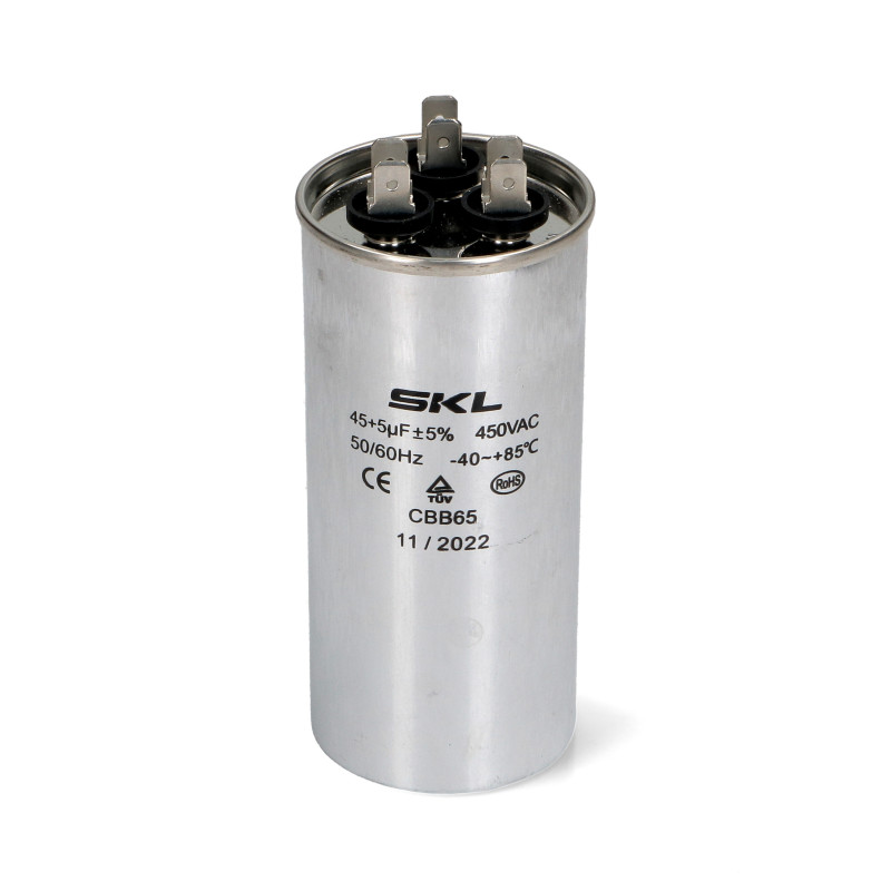 AIR CONDITIONING CAPACITOR 45+5ΜF 450V 50/60Hz