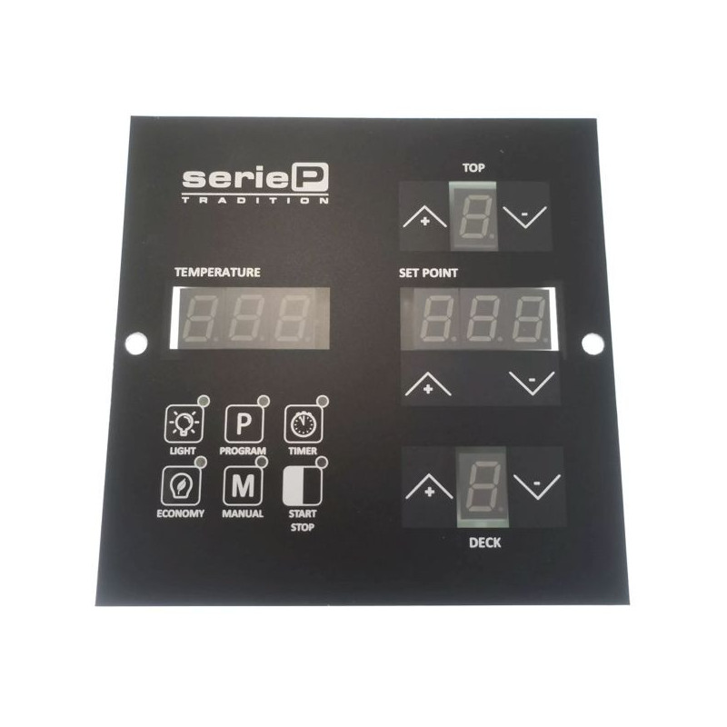 Moretti Forni 76800600 Black Digital Control Panel + Timer El
