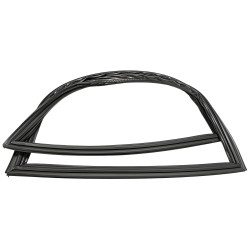 REFRIGERATOR FRESH FOOD DOOR GASKET BLACK
