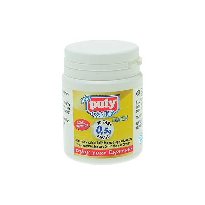 PULY CAFF COFFEE MACHINE CLEANING TABLETS MEDIUM 70 TABLETS 0.5g