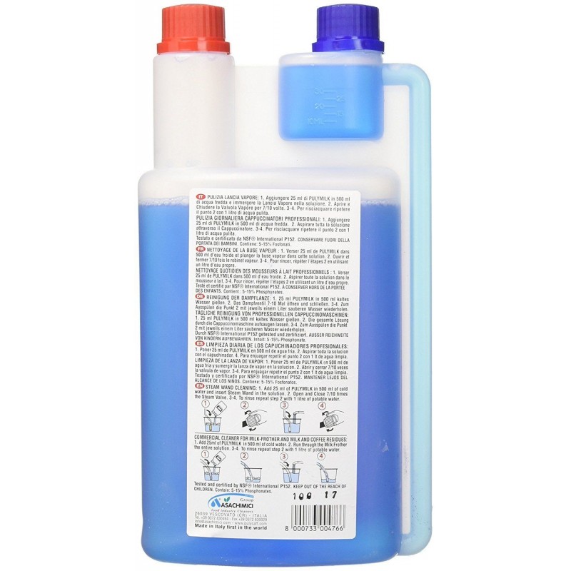 PULY MILK PLUS MILK FROTHER CLEANER 1L