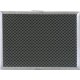 CARBON RANGE HOOD FILTER  8-1/4 X 11-1/4 X 3/8''
