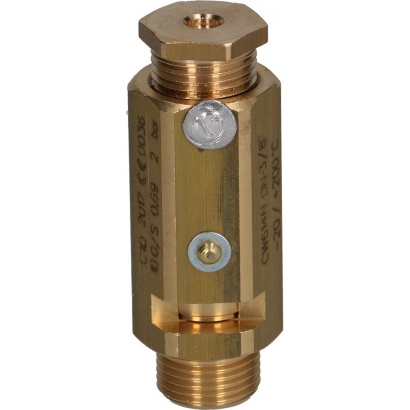 FAEMA 532392600 BOILER VALVE ø 3/8"M - 2.0 bar CE/PED