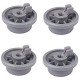BOSH 00165314 DISHWASHER LOWER RACK WHEEL 4 PACKS