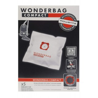WONDERBAG  WB305120  VACUUM CLEANER BAG x 5