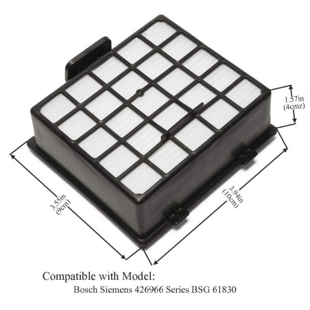 BOSCH 00578731 FILTER HEPA VACUUM CLEANER