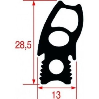 GASKET FOR OVEN DOOR 680x500 mm