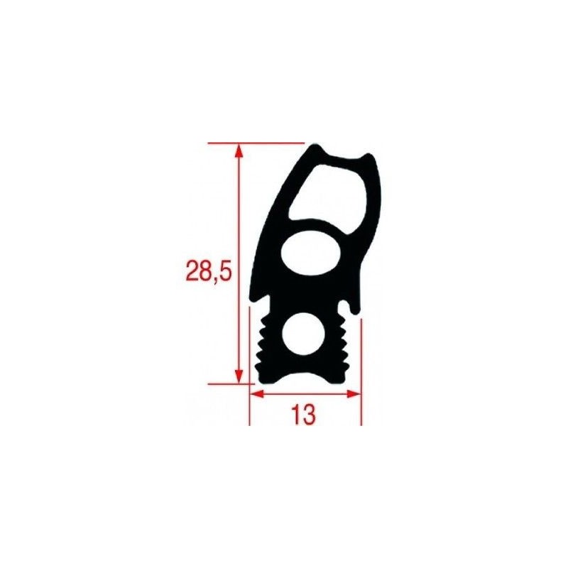 GASKET FOR OVEN DOOR 680x500 mm