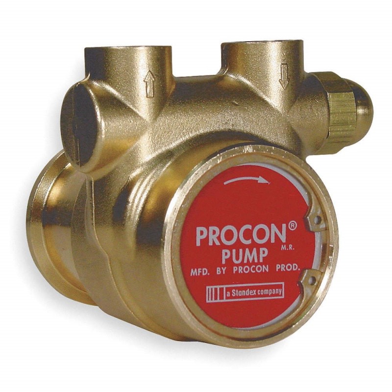 PROCON Brass Rotary Vane Pump 102A140F11PA 3/8"