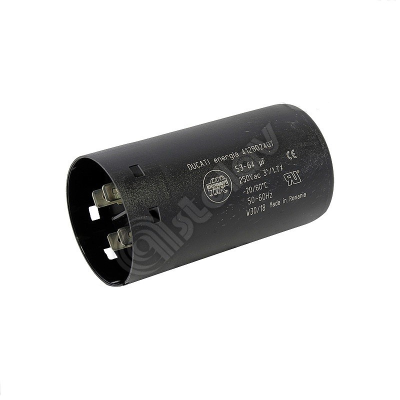 DUCATI STARTING CAPACITOR 53/64 µF  250V