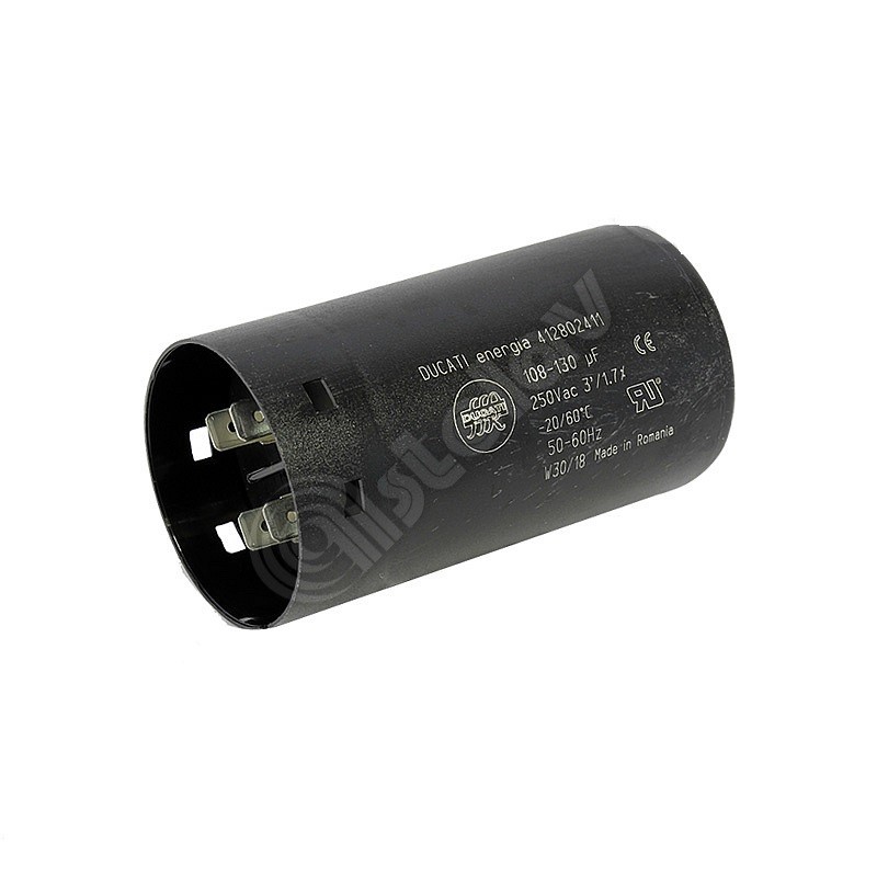 DUCATI STARTING CAPACITOR 108/130 µF 250V